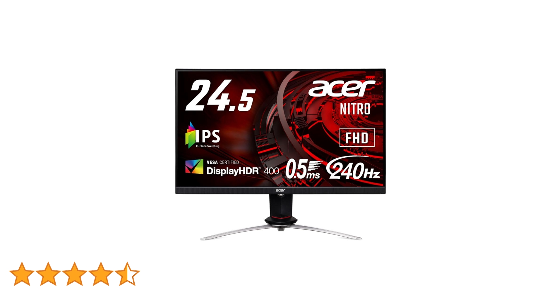 Acer ゲーミングモニター Nitro XV253QXbmiiprzx Amazon.co.jp: Acer Gaming Monitor Nitro XV253QXbmiiprzx 24.5